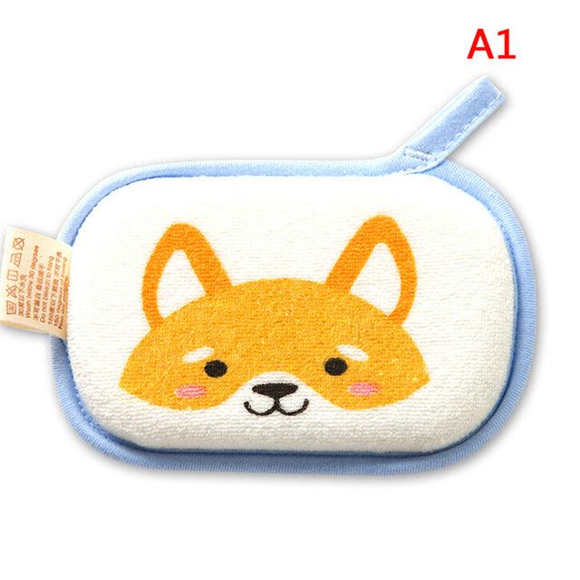 Amazing Bath Brushes Shower Products - Comfortable Soft Towel Accessories - Infant Wash Sponge Cotton (4X1)(2X1)