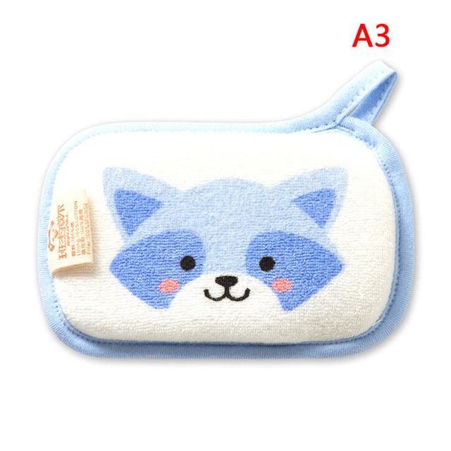 Amazing Bath Brushes Shower Products - Comfortable Soft Towel Accessories - Infant Wash Sponge Cotton (4X1)(2X1)