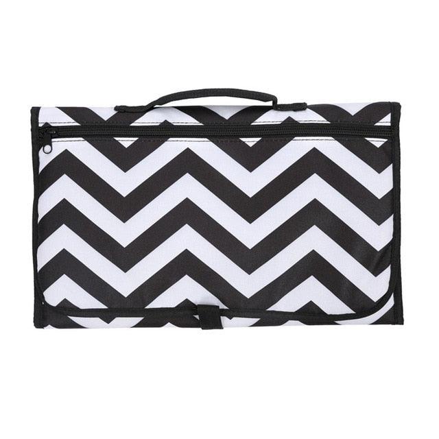 Newborns Foldable Waterproof Diaper Changing Pad Portable; Cover Mat Clean Hand Folding Diaper Bag (X1)