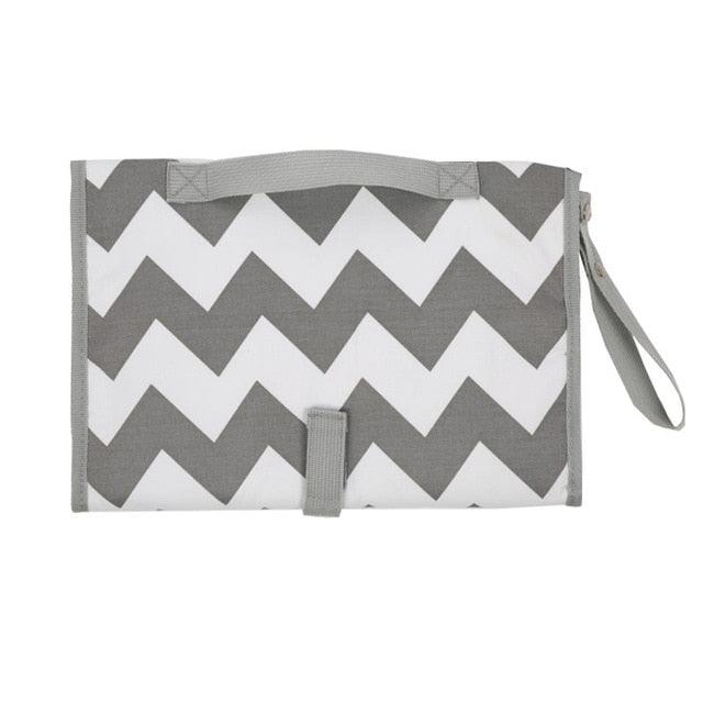 Newborns Foldable Waterproof Diaper Changing Pad Portable; Cover Mat Clean Hand Folding Diaper Bag (X1)