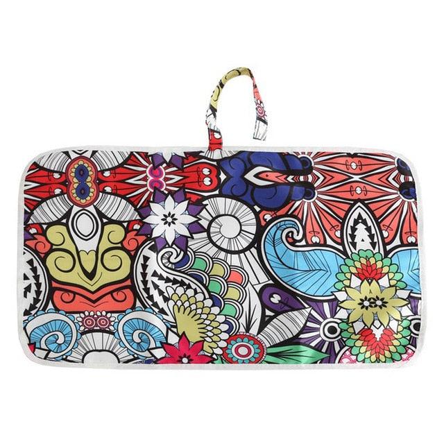 Newborns Foldable Waterproof Diaper Changing Pad Portable; Cover Mat Clean Hand Folding Diaper Bag (X1)