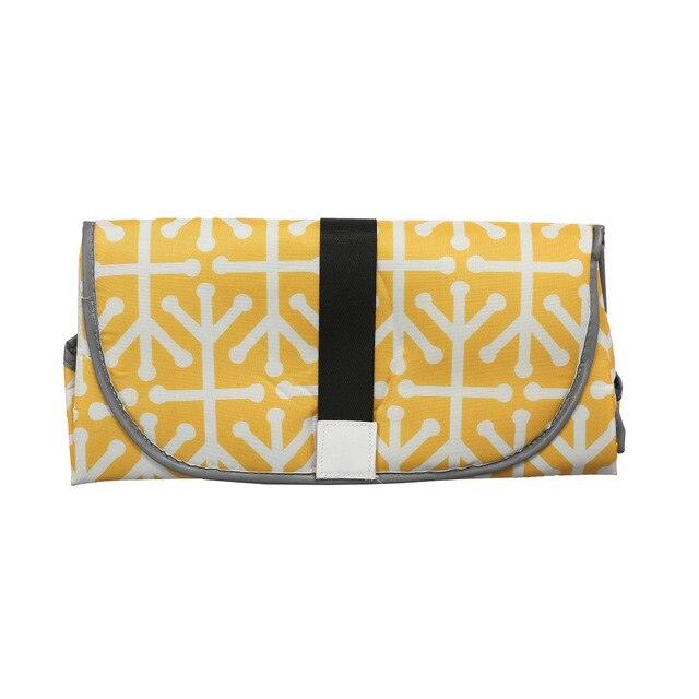 Newborns Foldable Waterproof Diaper Changing Pad Portable; Cover Mat Clean Hand Folding Diaper Bag (X1)