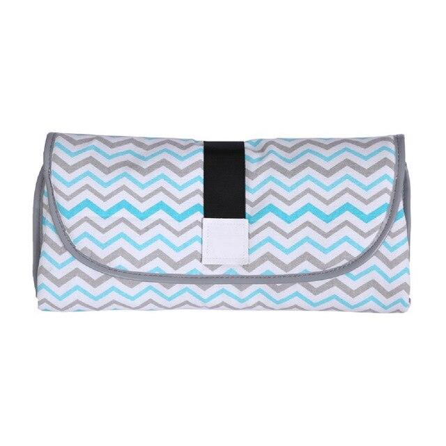 Newborns Foldable Waterproof Diaper Changing Pad Portable; Cover Mat Clean Hand Folding Diaper Bag (X1)