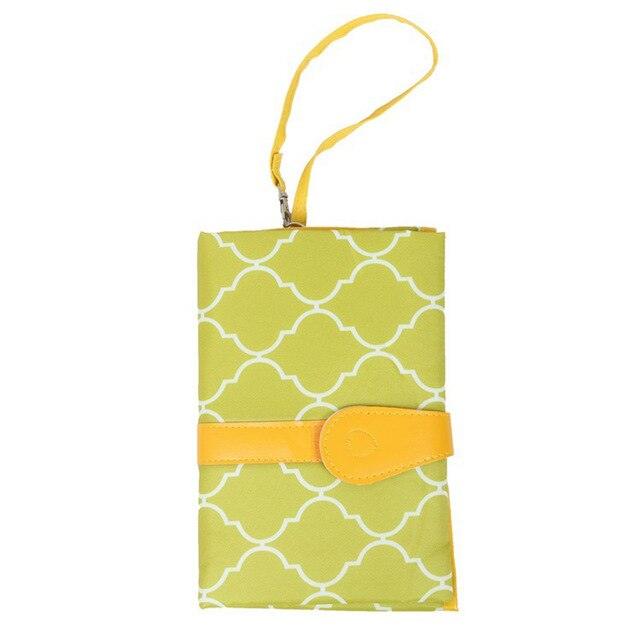 Newborns Foldable Waterproof Diaper Changing Pad Portable; Cover Mat Clean Hand Folding Diaper Bag (X1)
