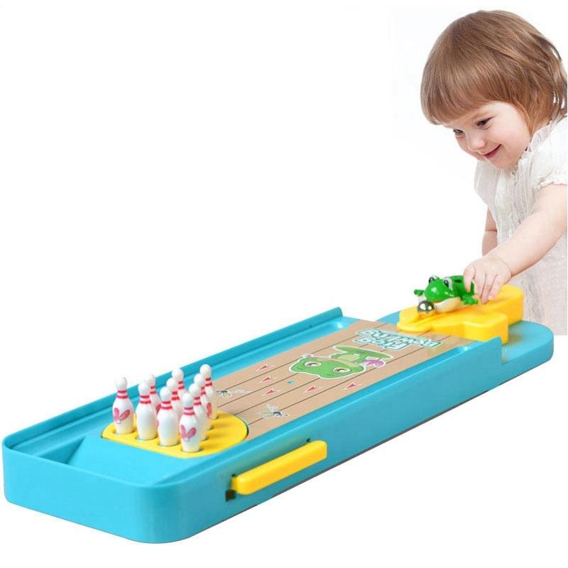 Cute Baby Mini Bowling Games - Funny Parent-Child Interactive Toys - Table Board Game Educational Toys (7X2)