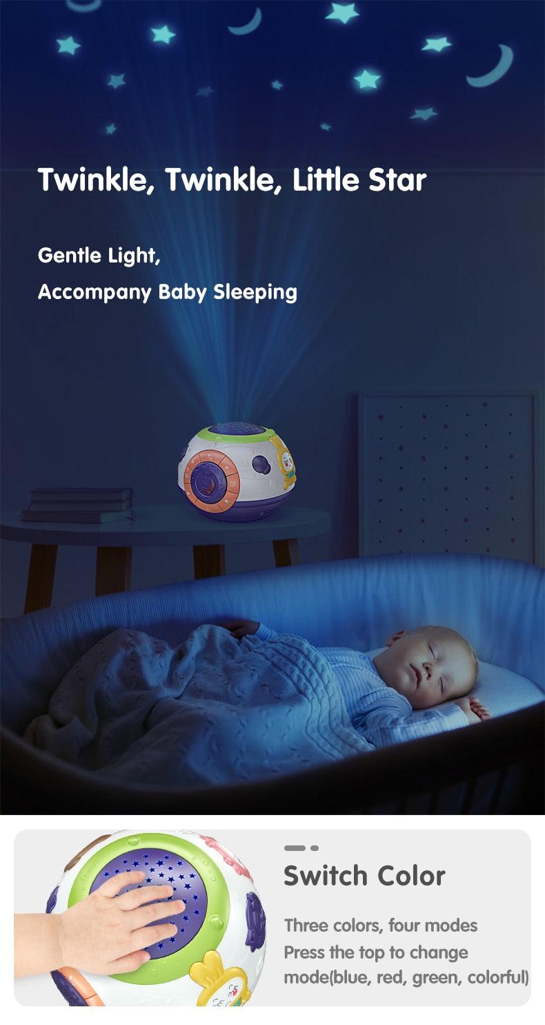 Delightful Starry Children Sky Night Light Projector - Baby Sleep Toys - Christmas Toys (2X2)(8X1)(X5)(X7)