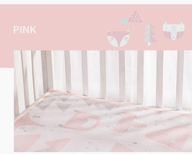 Gorgeous Breathable Baby Bed Sheet , Ice Silk Fiber Bedding Pad 74x35cm (X6)(X7)(F1)