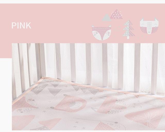 Gorgeous Breathable Baby Bed Sheet , Ice Silk Fiber Bedding Pad 74x35cm (X6)(X7)(F1)