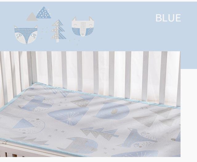 Gorgeous Breathable Baby Bed Sheet , Ice Silk Fiber Bedding Pad 74x35cm (X6)(X7)(F1)