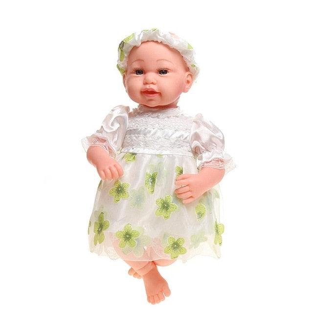 48CM Baby Dolls -Girls Reborn Doll Sleeping Accompany Doll - Birthday Christmas Present (4X2)