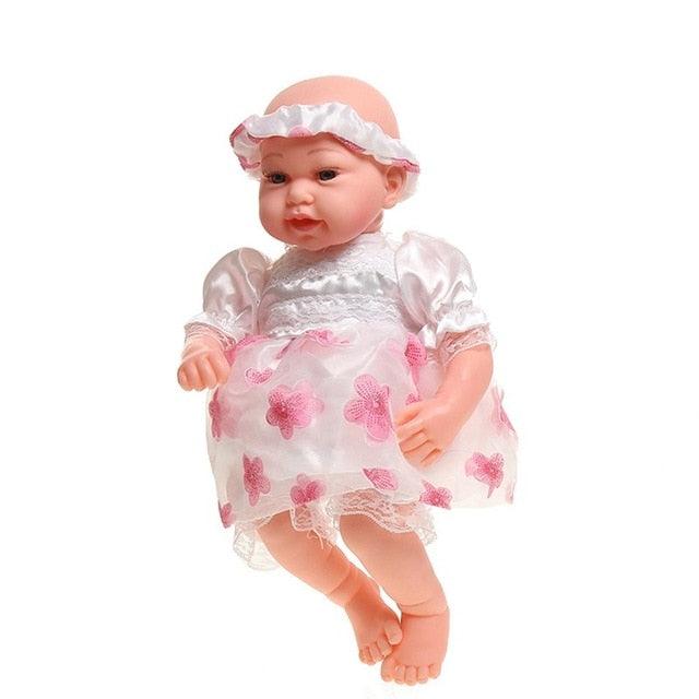 48CM Baby Dolls -Girls Reborn Doll Sleeping Accompany Doll - Birthday Christmas Present (4X2)