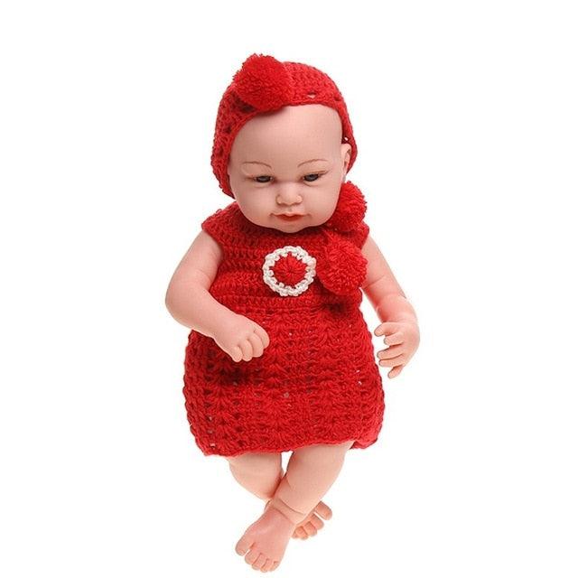 48CM Baby Dolls -Girls Reborn Doll Sleeping Accompany Doll - Birthday Christmas Present (4X2)