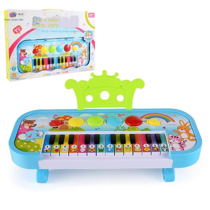 Gorgeous Baby Musical Instrument Toy - Baby Kids Animal, Farm, Piano Developmental Educational Toys - Electronic Keyboard (D2)(2X2)