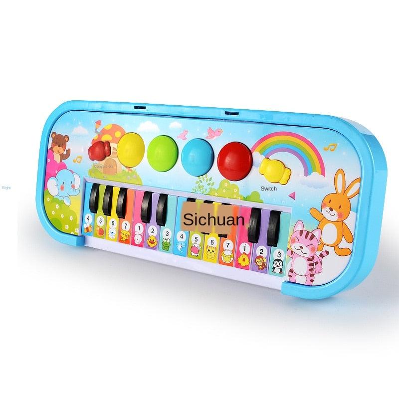 Gorgeous Baby Musical Instrument Toy - Baby Kids Animal, Farm, Piano Developmental Educational Toys - Electronic Keyboard (D2)(2X2)