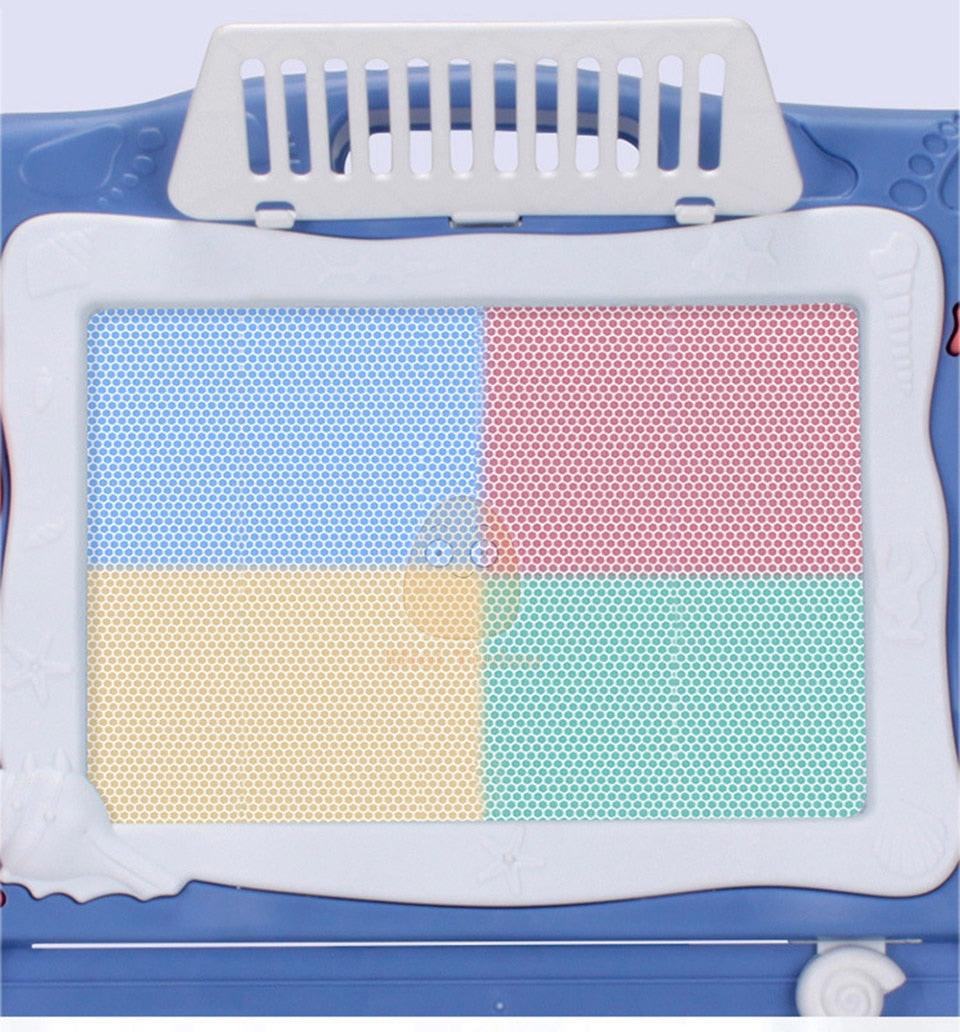 Kids Colorful Magnetic Drawing Board - Plastic Writing Painting Desk Early Educational Toys For Children Gifts (8X1)