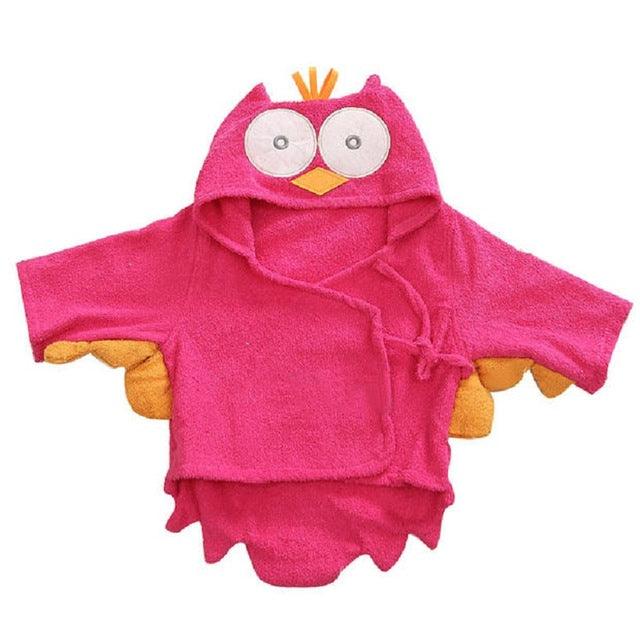 Princess Crown Children Bath Towel - Newborn Blankets Baby Girl Bathrobe Hooded (2X1)
