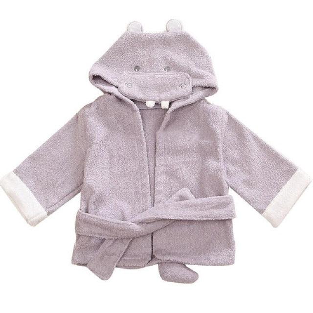 Princess Crown Children Bath Towel - Newborn Blankets Baby Girl Bathrobe Hooded (2X1)