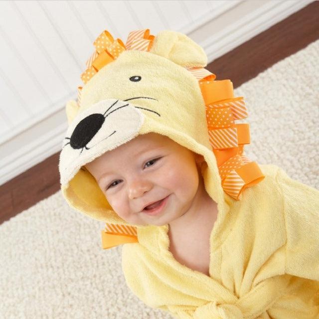 Princess Crown Children Bath Towel - Newborn Blankets Baby Girl Bathrobe Hooded (2X1)
