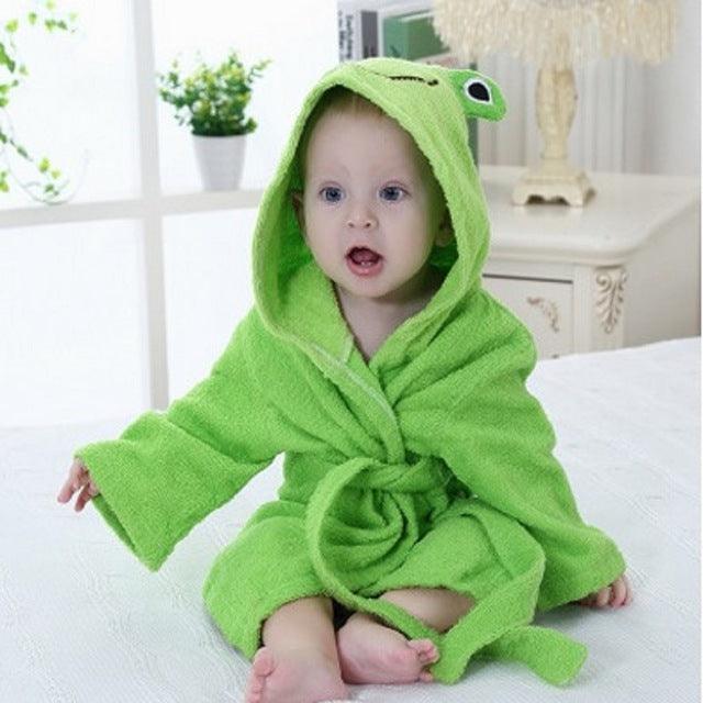 Princess Crown Children Bath Towel - Newborn Blankets Baby Girl Bathrobe Hooded (2X1)