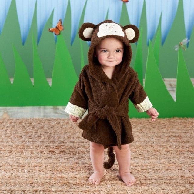 Princess Crown Children Bath Towel - Newborn Blankets Baby Girl Bathrobe Hooded (2X1)