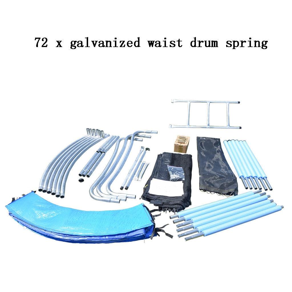 Amazing Toxz 12 Ft Children Adult Trampoline 59000g - Kids Bouncer - Baby Jumper - Indoor Trampoline - Fitness Adult/kids (X9)