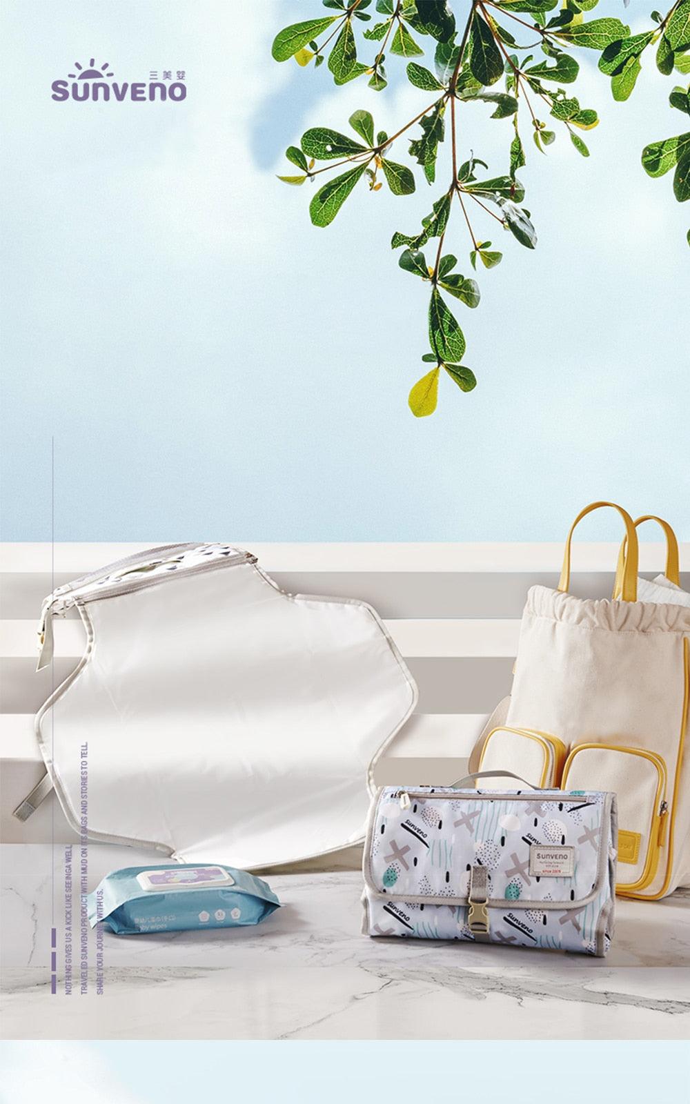 Amazing Baby Changing Mat - Portable Foldable Washable Waterproof Mattress Changing Pad - Reusable Travel Pad Diaper (X1)