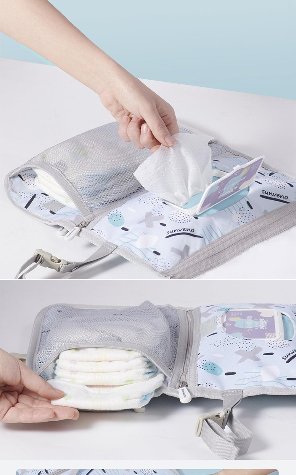 Amazing Baby Changing Mat - Portable Foldable Washable Waterproof Mattress Changing Pad - Reusable Travel Pad Diaper (X1)