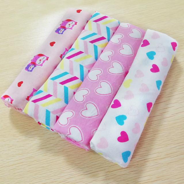Amazing 4pcs/Lot Cotton Flannel Newborn Baby Blankets - Cotton Throws Baby Blanket - Grasping Carpe 76 x 76 cm (X6)(F1)(D1)