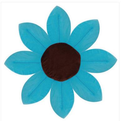 Gorgeous Baby Bath Blooming Flower Newborn Bathtub - Foldable Lotus shape Cushion skin Bath pad - Portable Soft Seat (D1)(4X1)