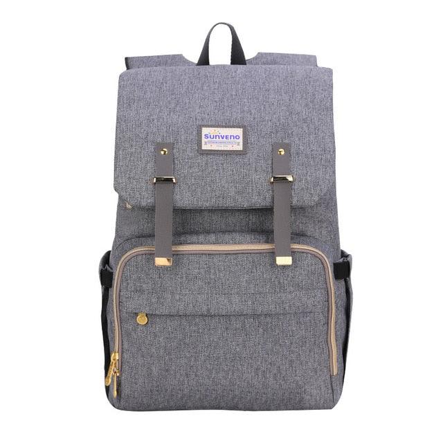 Fashion Baby Diaper Organizer Bag with Insulated Cup Holder Multi-Pocket (X2)