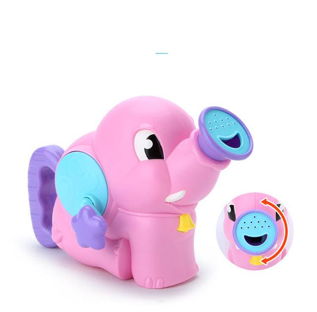 Cute Baby Kid's Bathing Water Toy Elephant - Shower Parent-Child Interactive Play Toy Gift for Baby (4X1)(F1)