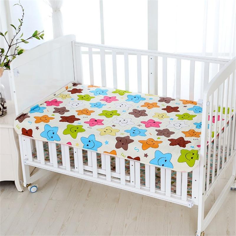 Baby Waterproof Sheet Urine Changing Pads - Reusable Infant Bedding Nappy Burp Mattress Changing Mat (X6)(X7)