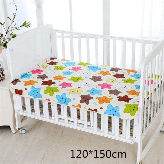 Baby Waterproof Sheet Urine Changing Pads - Reusable Infant Bedding Nappy Burp Mattress Changing Mat (X6)(X7)