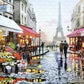 Jigsaw Puzzle With Picture Landscape - 1000 Pieces Wooden Assembly Puzzle Toys - For adults & children - Educational games (7X2)(F2)