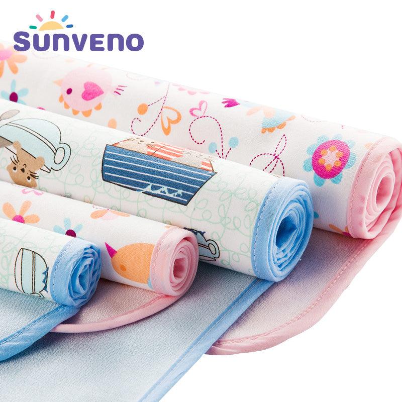 Sunveno Baby Changing Pad Portable Foldable Washable Waterproof