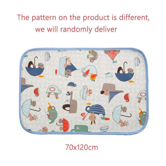 Washable Waterproof Baby Changing Mat - Changing Pad - Cushion Reusable (X7)