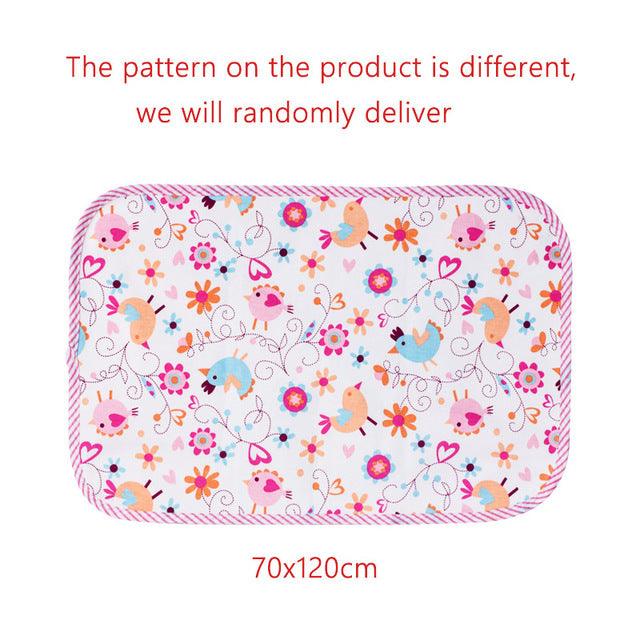 Washable Waterproof Baby Changing Mat - Changing Pad - Cushion Reusable (X7)