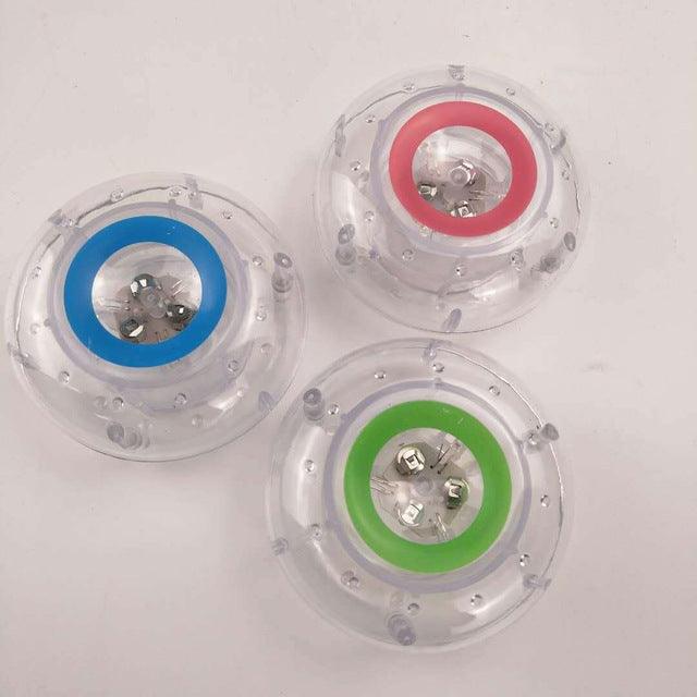 1pcs Kids' Bathroom Colorful LED Light Toy - Waterproof In Tub Float Light Show Bath - Fun Time Baby Bath Toys (D1)(4X1)
