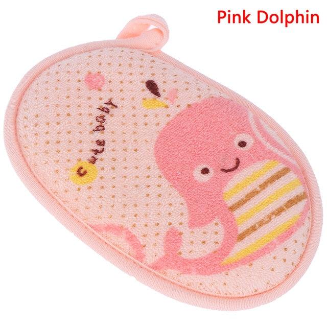 Amazing Bath Brushes Shower Products - Comfortable Soft Towel Accessories - Infant Wash Sponge Cotton (4X1)(2X1)
