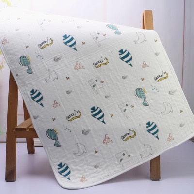 Great Baby Nappy Diaper Changing Pads - Washable Travel Nappy Mat - Waterproof and Breathable Play Mat (D1)(X7)