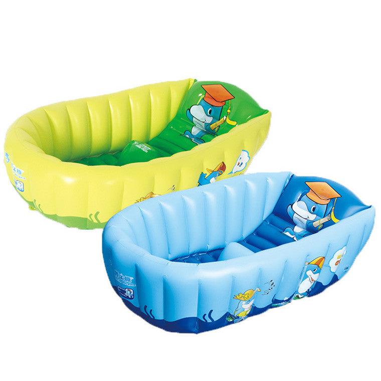 Amazing Baby Inflatable Bath Tub - PVC Tubs Shower Bath Tub Set - Portable Bathtub Children 's Supplies Products (4X1)