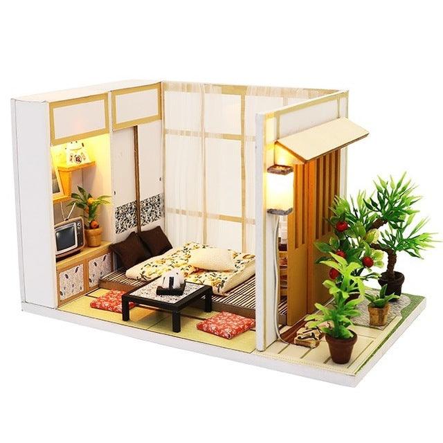 Gorgeous Doll Furniture House - Miniature 3D Wooden Dollhouse Toys - Children Birthday Gifts (D2)(4X2)(1X3)