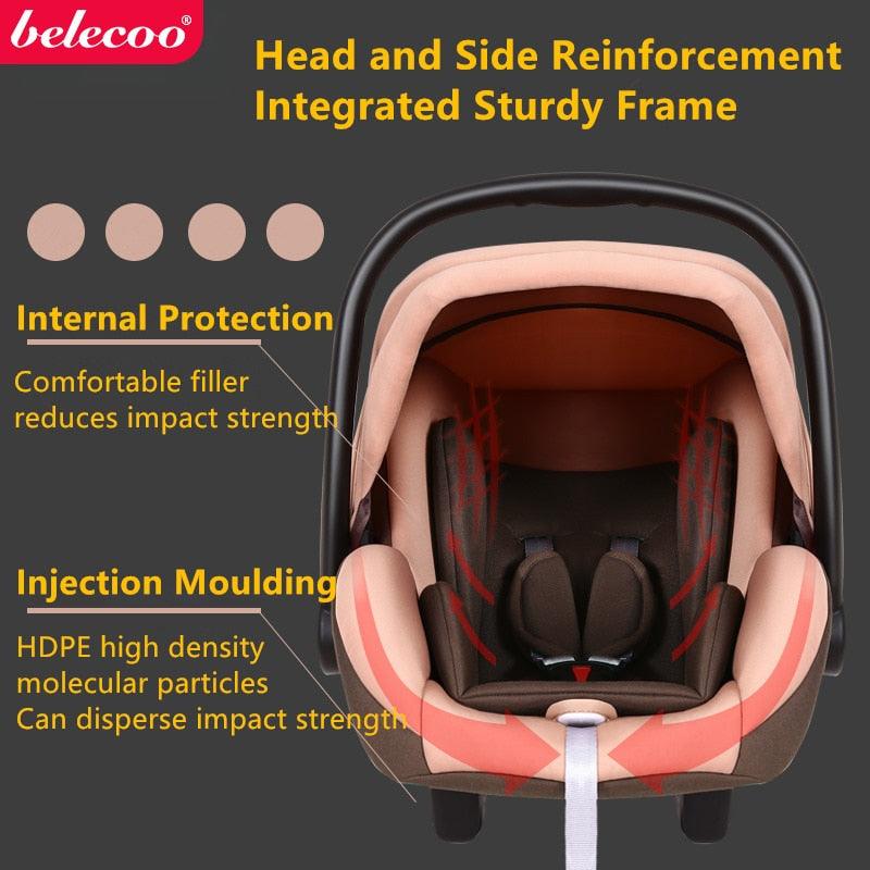 Infant Safety Seat - Baby Cradle Car Seat - Comfort and Fashion (X4)