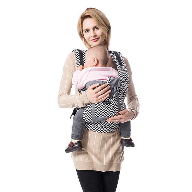 Baby Carrier, 4-in-1 Adjustable Infants Holder, Soft and Breathable, Ergonomically Designed Kids Wrap with Removable Bib, Toddler Carrier (X2)(Z4)