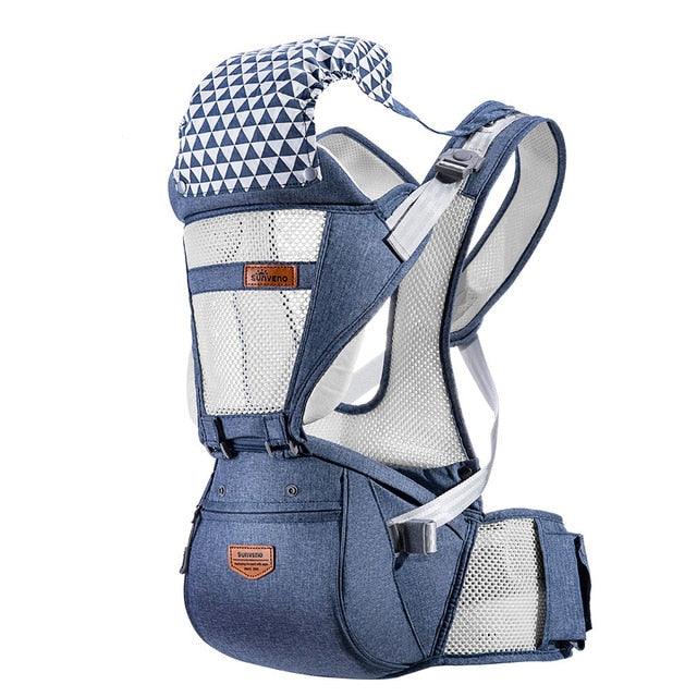 Tactical Baby Carrier - Child Suspenders Backpack - Thickening Shoulders 360 Ergonomic Hoodie Kangaroo - Baby Carrier (X2)(Z4)