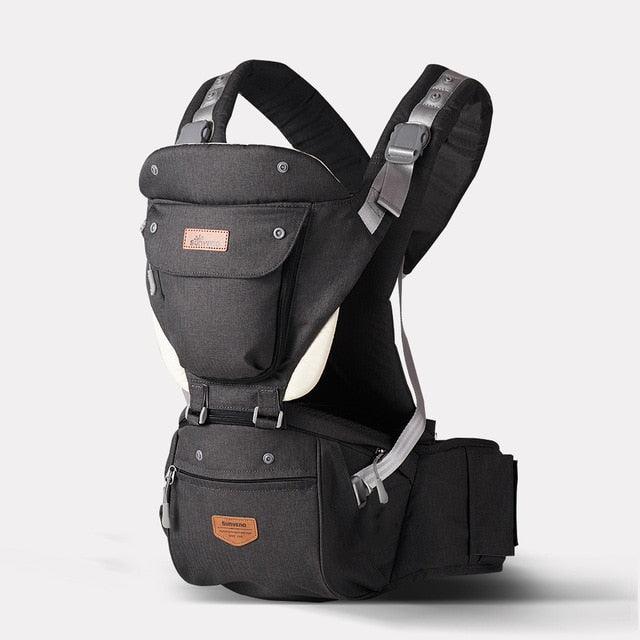 Tactical Baby Carrier - Child Suspenders Backpack - Thickening Shoulders 360 Ergonomic Hoodie Kangaroo - Baby Carrier (X2)(Z4)