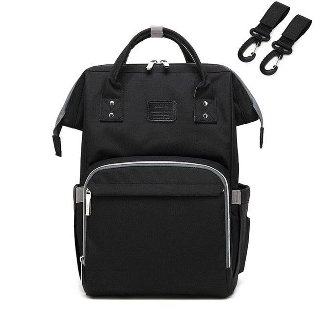 Fashion Mummy Maternity Nappy Bag - Large Capacity - Travel Backpack - Nursing Bag for Baby Care (X2)(F1)(D1)