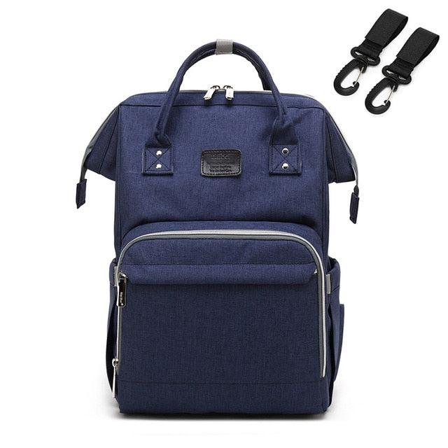 Fashion Mummy Maternity Nappy Bag - Large Capacity - Travel Backpack - Nursing Bag for Baby Care (X2)(F1)(D1)