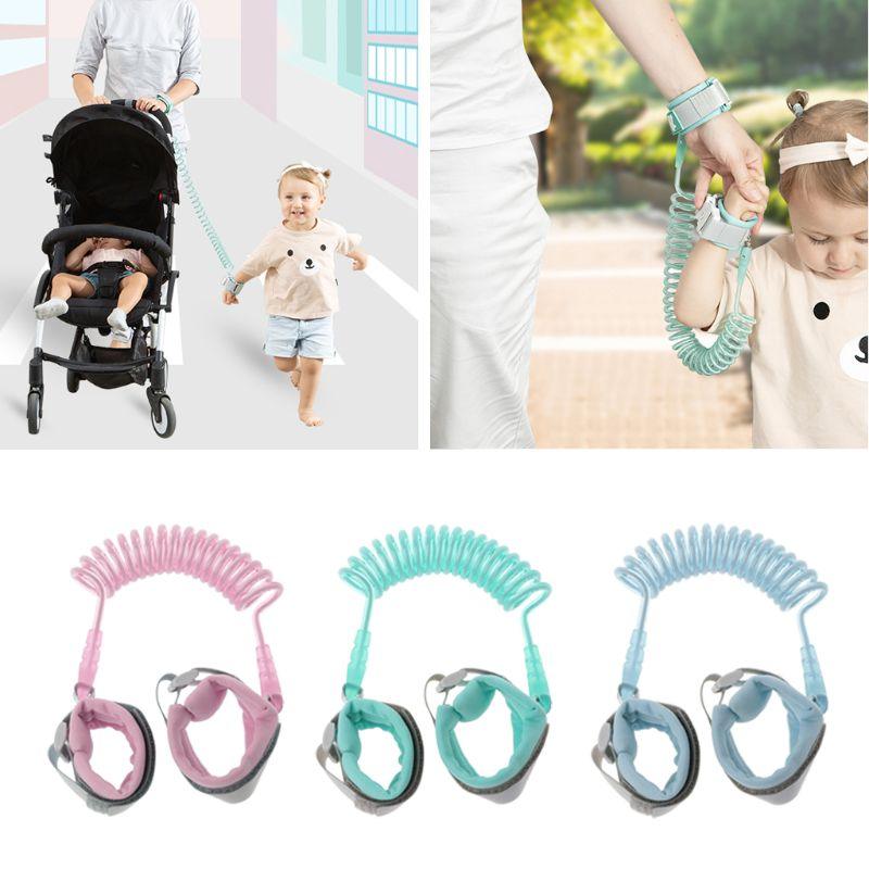 Adjustable Kids Safety Harness Child Wrist Leash - Anti-lost Link Children Belt Walking Assistant (D1)(X9)