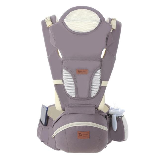 Baby Carrier, 4-in-1 Adjustable Infants Holder, Soft and Breathable, Ergonomically Designed Kids Wrap with Removable Bib, Toddler Carrier (D1)
